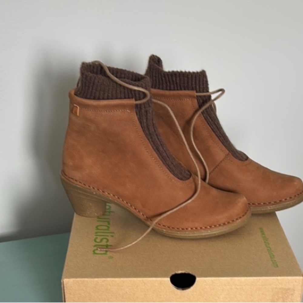 Brand new El Naturalista Aqua booties Size 37